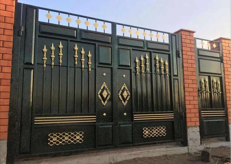 Распашные ворота, модель Р-09